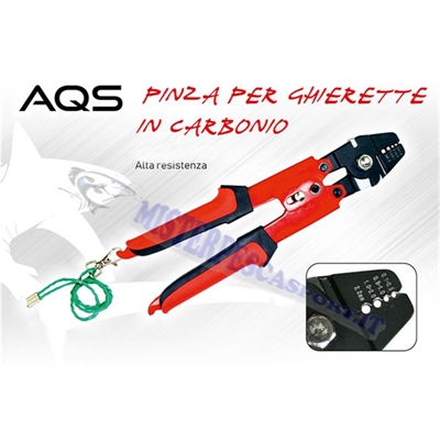 Pinze Manuale per ghierette del montaggio palamiti e terminali