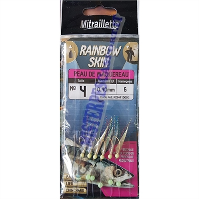 Sabiki Filose giapponesi Mitraillete raibon skin Ragot