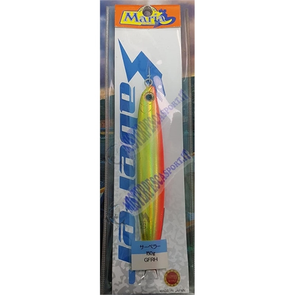 Yamashita maria Saberer 150 gr. color GFRH vertical jigging