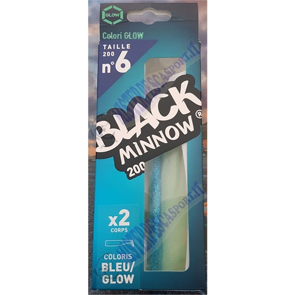 Black minnow corpo di ricambio color Bleu Glow.1