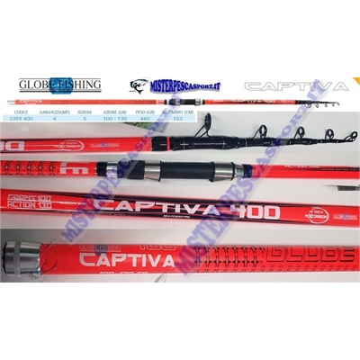 Canna globe fishing Captiva 400  100 130gr -r