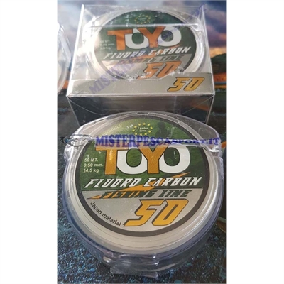 Monofilo fluorocarbon 0,50 100% Tuyo leder pesca--1bis