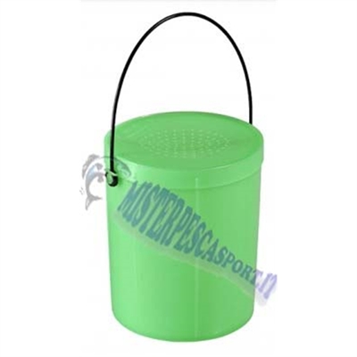 Secchiello porta bigattino plastica panaro 1 lt
