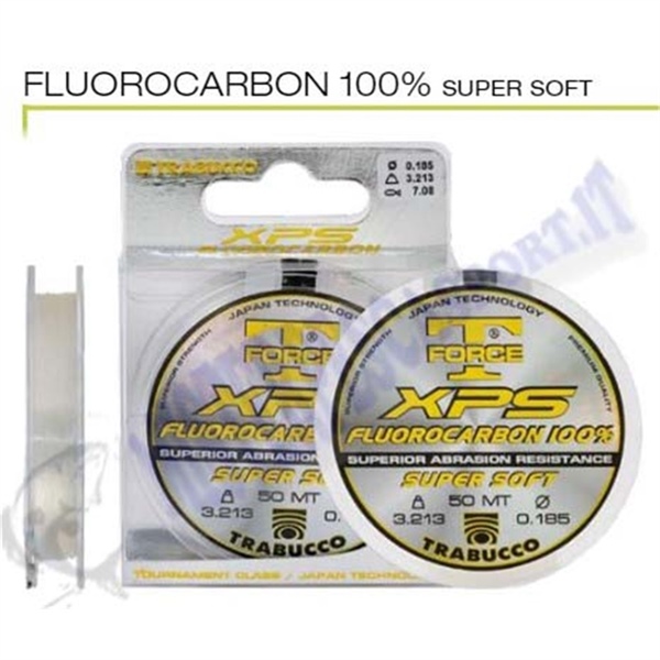monofilo trabucco t force xps fluoro carbon-