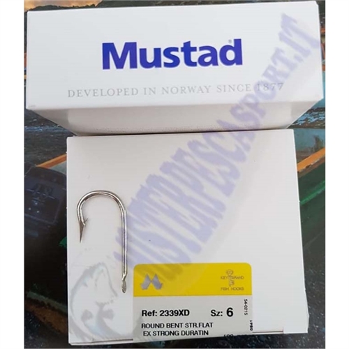 ami mustad 2339XD durati n.6 originali made in norway
