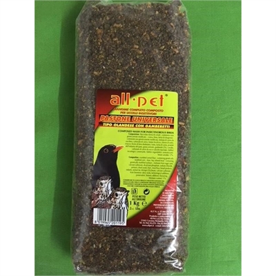 Pastone universale per uccelli insettivori con gamberetti (2)