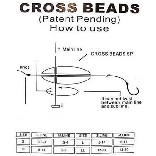 Perline cross beads-