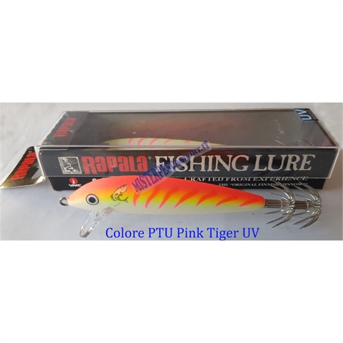 Artificiale Rapala Squid col. PTU Pink Tiger UV-