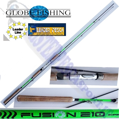 canna da spinning fusion 210 globe fishing