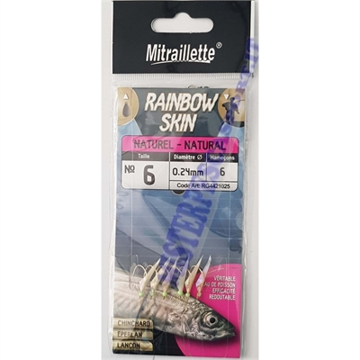 Ragot mitraillette Raibow skin sabiki