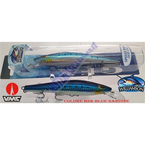 Williamson Speed Pro Deep 130 mm color RHS blue sardine 30gr fif.-