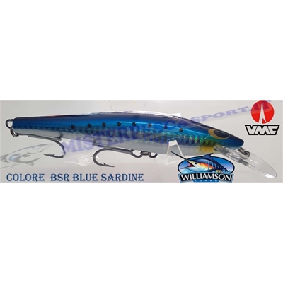 Williamson Speed Pro Deep 130 mm color RHS blue sardine 30gr rif.