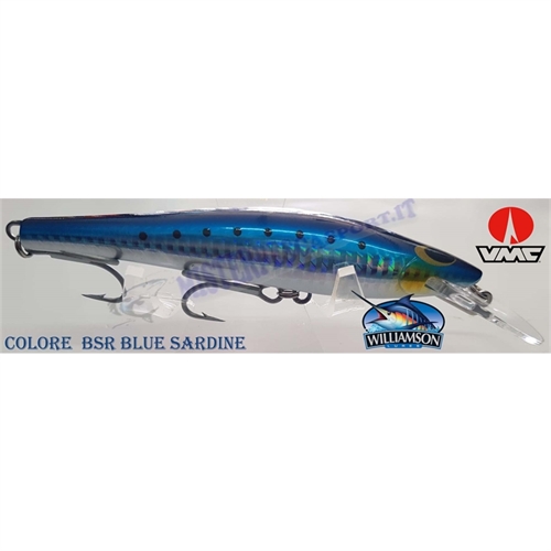 Williamson Speed Pro Deep 130 mm  color  BSR blue sardine 30gr. rif