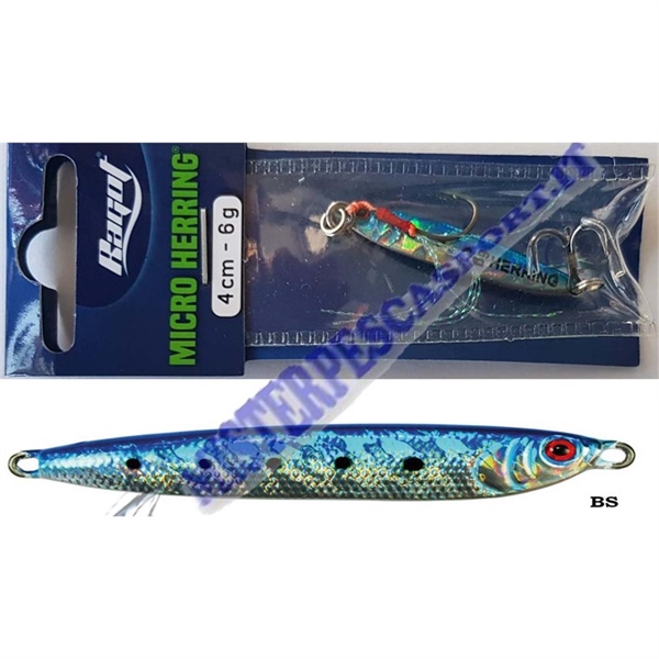 micro Herring ragot  jig color BS Blue sardine