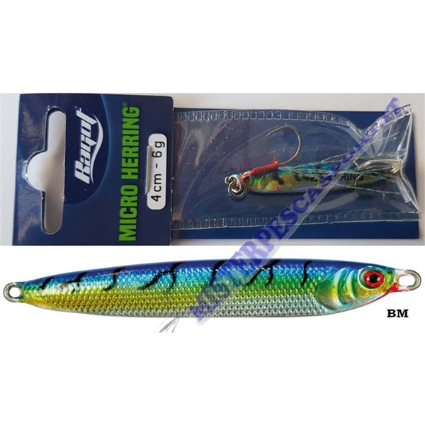 micro Herring ragot  jig color BM Blue Mackerel