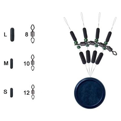 trabucco diamond rolling with green beads e stoppers