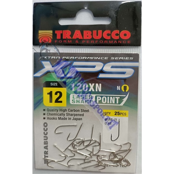 ami trabuco XPS laser sharp point 120XN pesca alla bolognese per bigattino