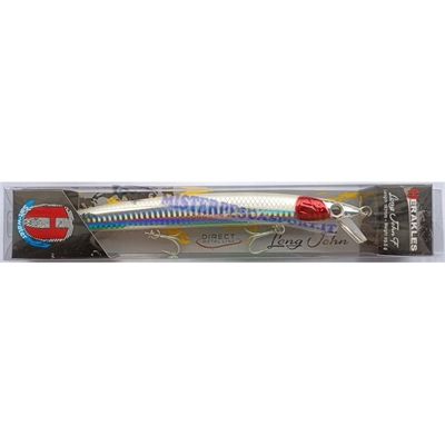 Artificiali Herakles long john 187   29,5 g.  floating 3, , colore bloody blade, pesca a spinnnig long-jerk, spigola, barracuda,