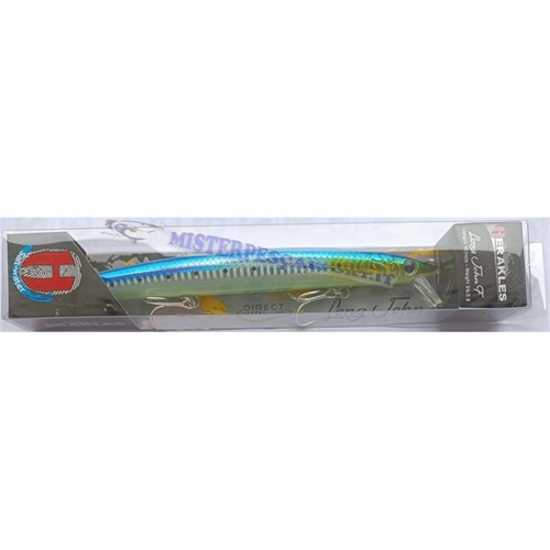 Artificiali Herakles long john 187   29,5 g.  floating, colore sardine glow pesca a spinnnig long-jerk, spigola, barracuda, dent