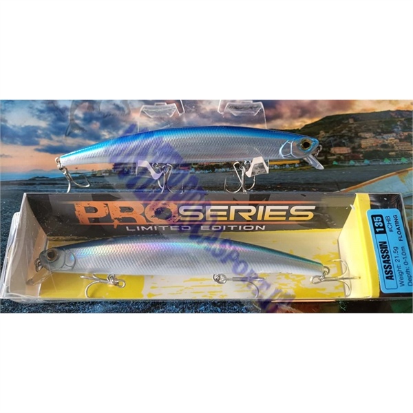 Artificiale trabucco Assassin 135 floating pro series limited edition, pesca a spinning  #CHB