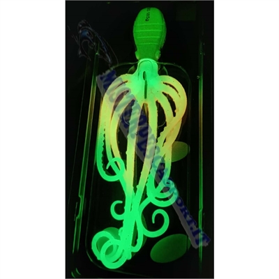 SAVAGE-GEAR-3D-OCTOPUS-BROWN-GLOW Savage Salt 3D Octopus 20Cm 185G pesca a slow pitch, vertical jigging, traina, pesca alla cern