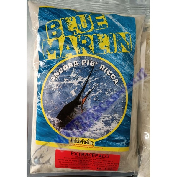 Antiche pasture blu marlin extra cefalo bianca pesca da fondo con mazzetta busta da 1 kg