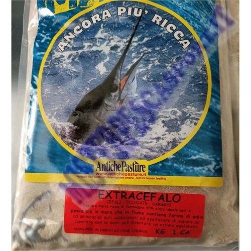 Antiche pasture blu marlin extra cefalo bianca pesca da fondo orata boga con mazzetta busta da 1 kg