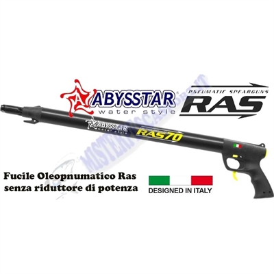Fucile oleopneumatico Ras Tigullio Abysstar  pesca subacquea
