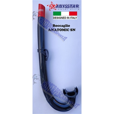 Tubo aeratore Anatomic SR Abysstar maschera snorkeling nuoto sub