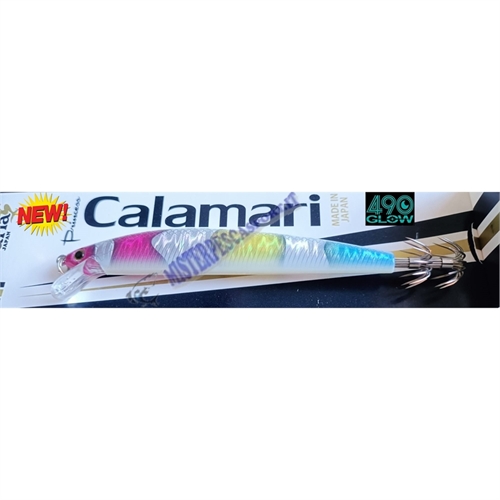 yamashita maria princess calamari colore PC22 490 GLOW RAINBOW traina calamari da barca, spinning