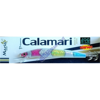 yamashita maria princess calamari color PC22 490 GLOW RAINBOW traina calamari da barca, spinning