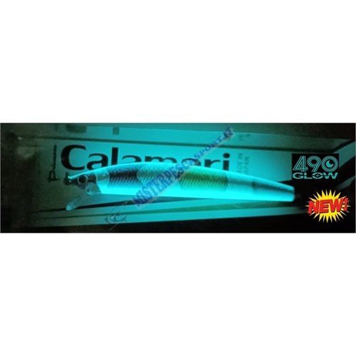 yamashita princess calamari color PC22 490 GLOW RAINBOW traina calamari da barca, spinning