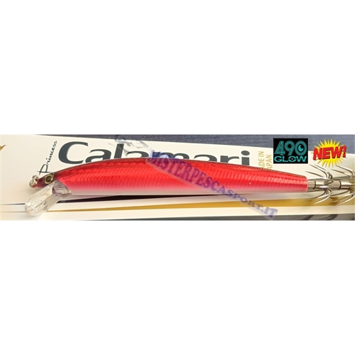 yamashita princess calamari color PC21 490 GLOW RAINBOW traina calamari da barca, spinning, notturna
