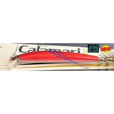 yamashita princess calamari color PC21 490 GLOW RAINBOW traina calamari da barca, spinning, notturna