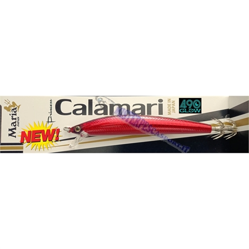 Princess Calamari Yamashita colore PC21 490 GLOW   pesca al calamaro a traina  barca scarroccio barca, spinning