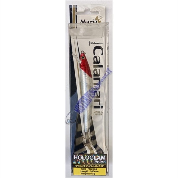 artiificiale Princess Calamri Yamashita  colore PC1H pesca al calamaro totano seppia a traina  barca scarroccio barca, spinning