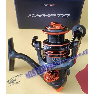 Mulinello MajorTech Kripto 3000 FD 5+1 cuscinetti pesca a spinnig, bolognese