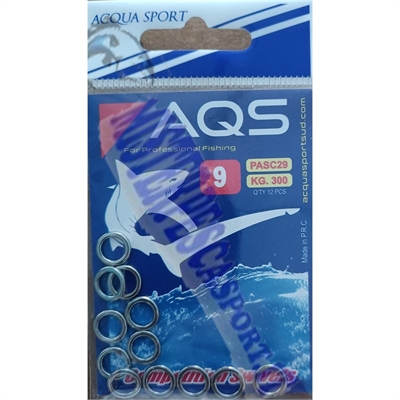 anellini split rings forgiati per artificiali da pesca 