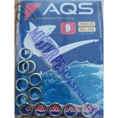 split rings forgiati per artificiali da pesca 