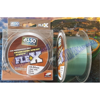 Monofilo Asso Flex bobina da 300 mt