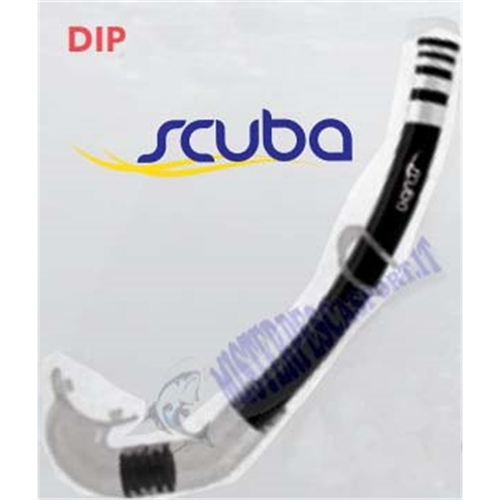tubo boccaglio respratore da snorke col.CLEAR BLACK-