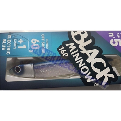 black minnow 160 n.5 combo off shore 60g electric blue--