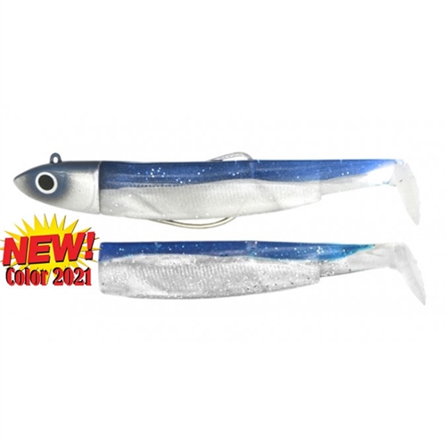 black minnow 140 combo off shore n.4 40g color electric blue