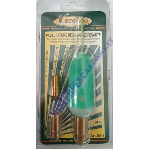 Pasturatore regolabile stonfo pesante art. 90-1 pesca a fondo