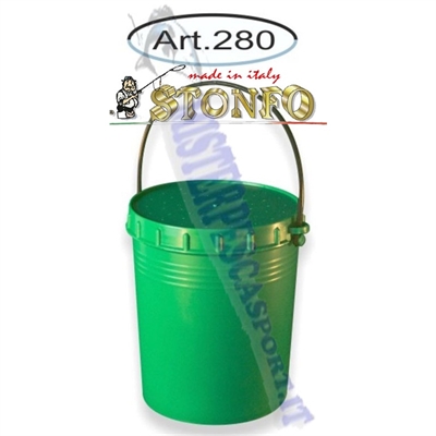 SECCHIELLO_PORTAESCHE stonfo portabigattini da 1 litro