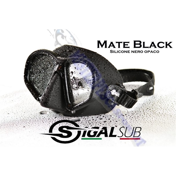 maschera sigalsub mate black