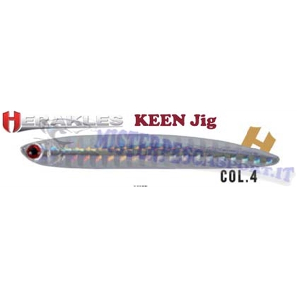 Artificiali Herakles KEEN jig col. 4 pesca a spinning, pesca a vertical jigging,