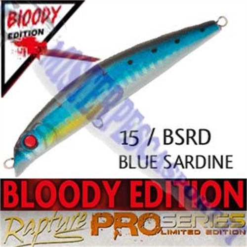 artificiale rapture bayrush -Bay-Rush- 90 colore BSRD floating pesca spinning