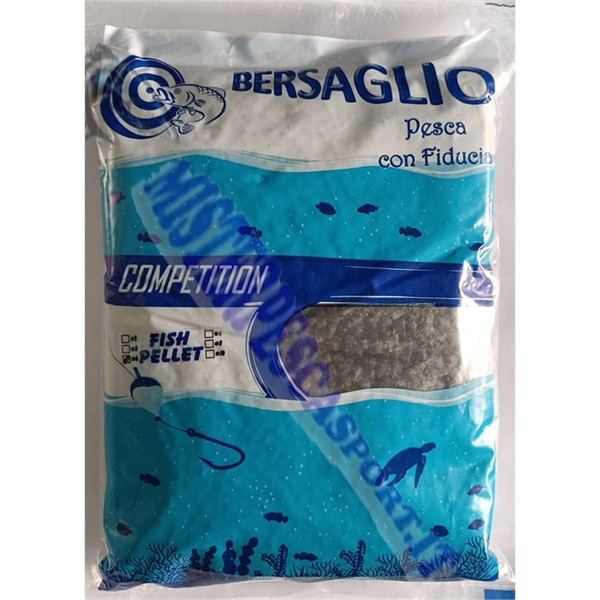 pastura competion fish pellet bersaglio busta da 1kg. brumeggio da pesca  a fondo pesca alla spigola 