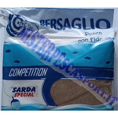 pastura competion sarda special bersaglio busta da 1kg. brumeggio da pesca a fondo